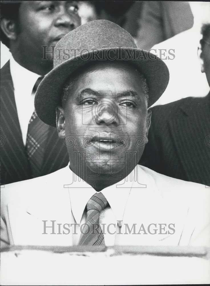 Press Photo Kenyan Home Affairs Assistant Minister James Njenga Karume - Historic Images