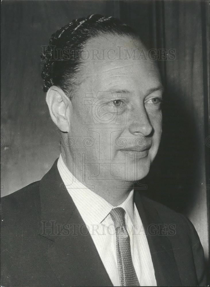 1971 Press Photo Chairman of British steel corporation,Lord Melchett - Historic Images