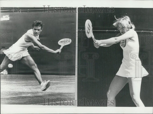 1976 Press Photo Evonne Cawley  will meet Chris Evert Tennis Match - Historic Images