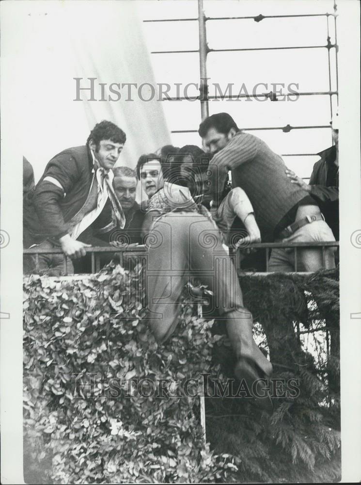 Press Photo One Of The First Men Taken In Reprisal For Peronist Shooting - Historic Images