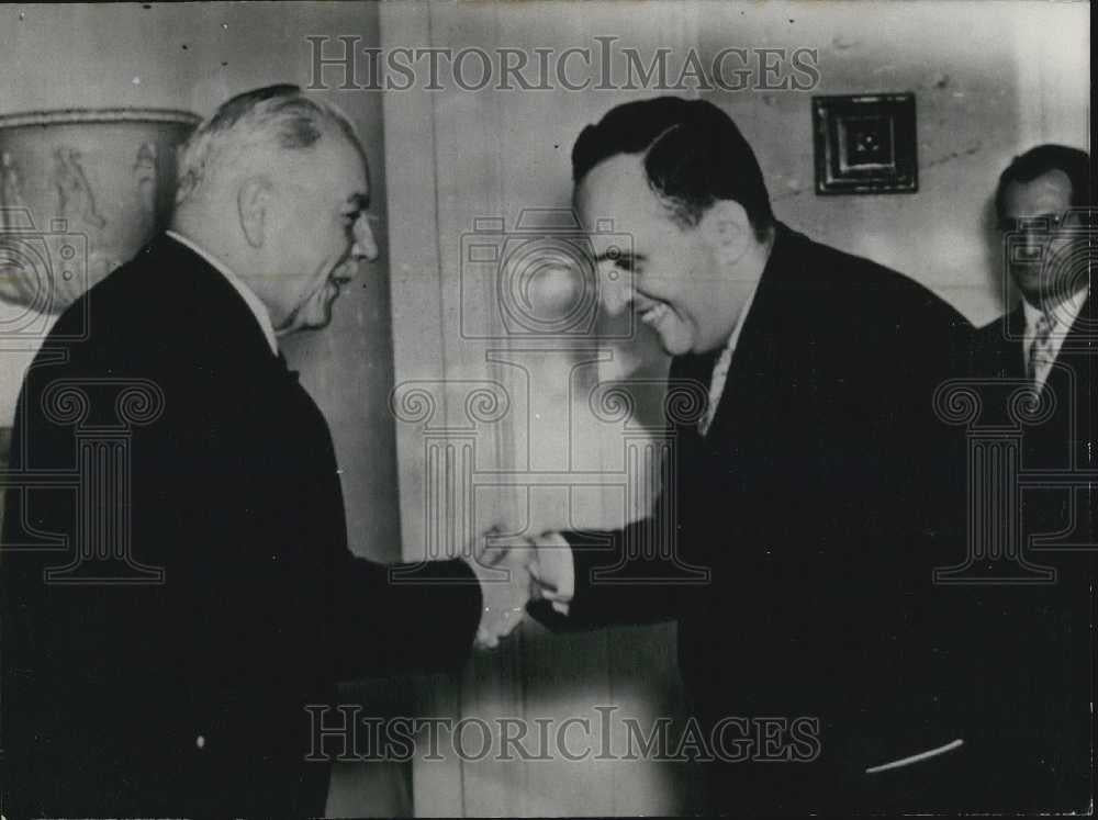 1957 Press Photo New Ambassador For Syria In USSR - Historic Images