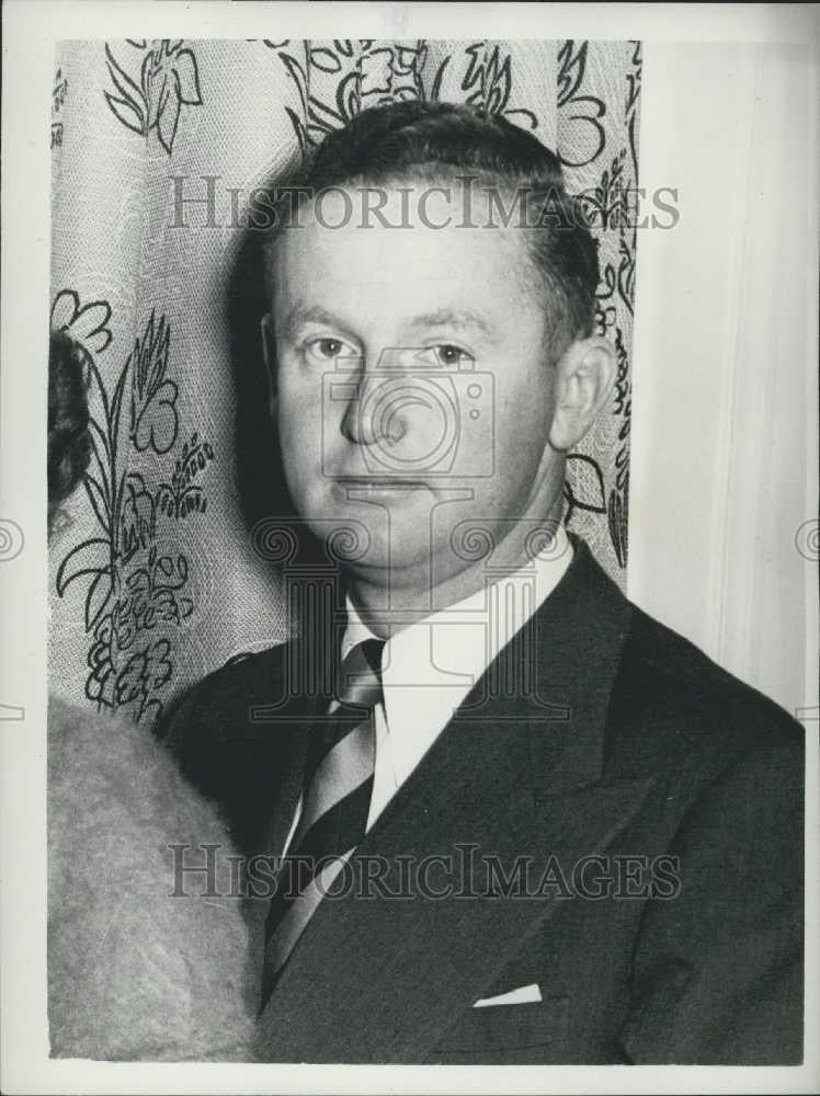 South African Millionaire John Schlesinger 1958 Vintage Press Photo ...