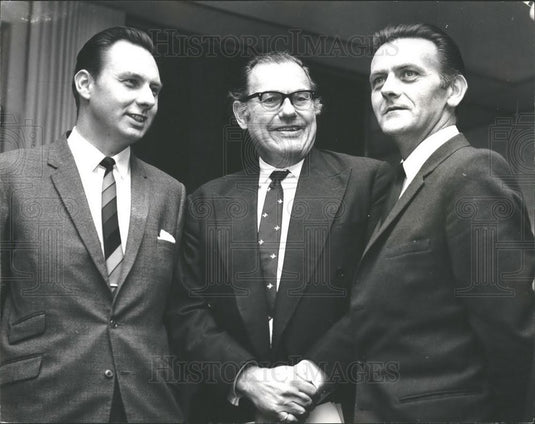 1970 Press Photo Home Secretary Reginald Maudling, Det. Constable John Campbell - Historic Images