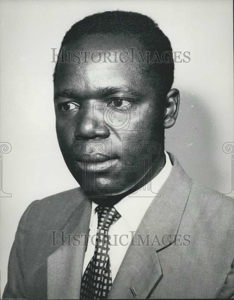 Press Photo Zambia Minister of Lands and Works Hon. S. Kalulu M.P. - Historic Images