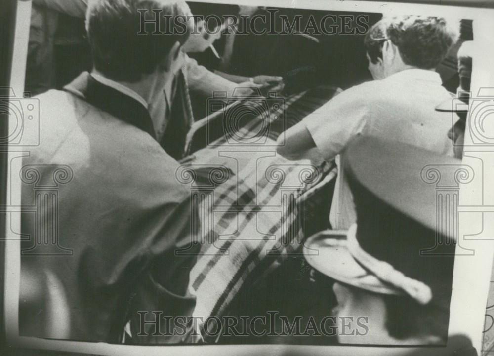 1973 Press Photo Funeral, Argentine Labor Leader Jose Rucci - Historic Images