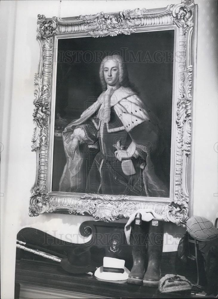 Press Photo Painting Portrait Lucius Henry Viscount Falkland - Historic Images