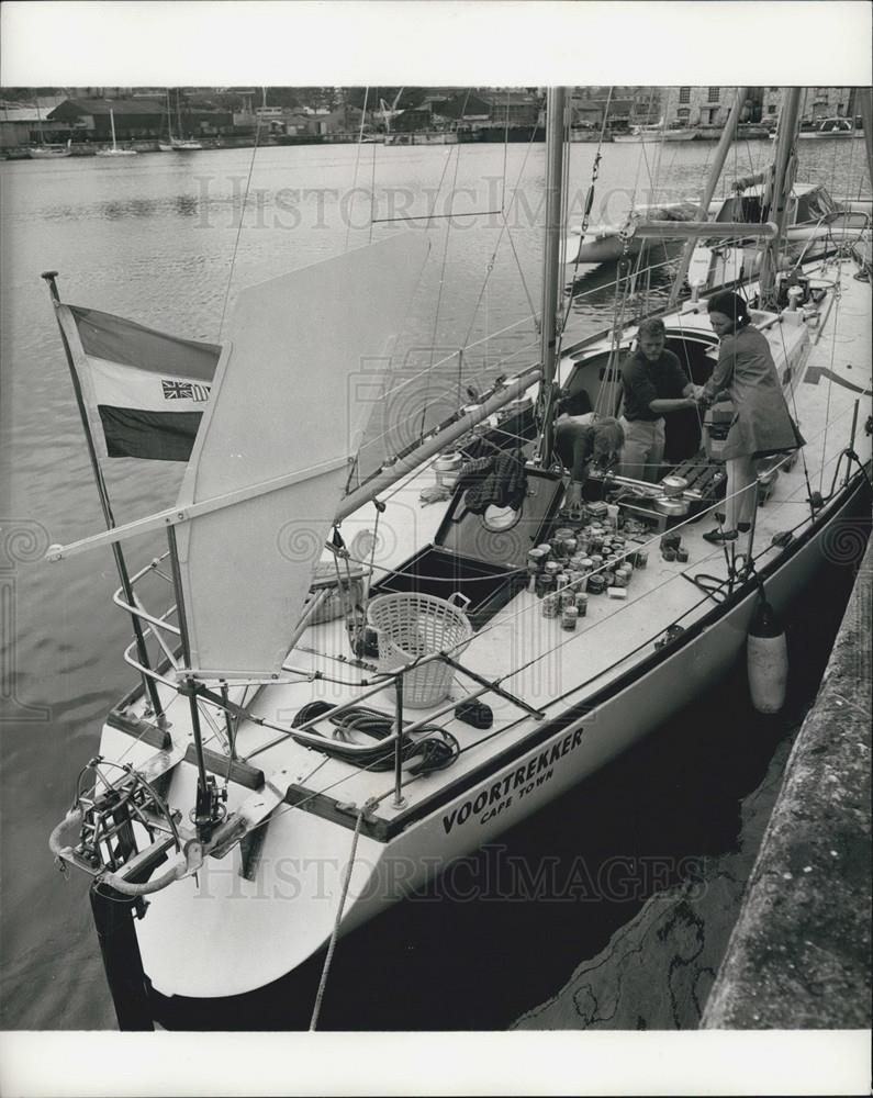 1968 Press Photo 50ft Ketch Voortrekker - Historic Images