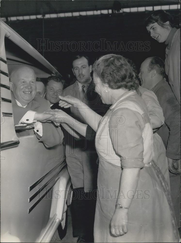 1960 Press Photo Soviet Premier Nikita Khrushchev - Historic Images