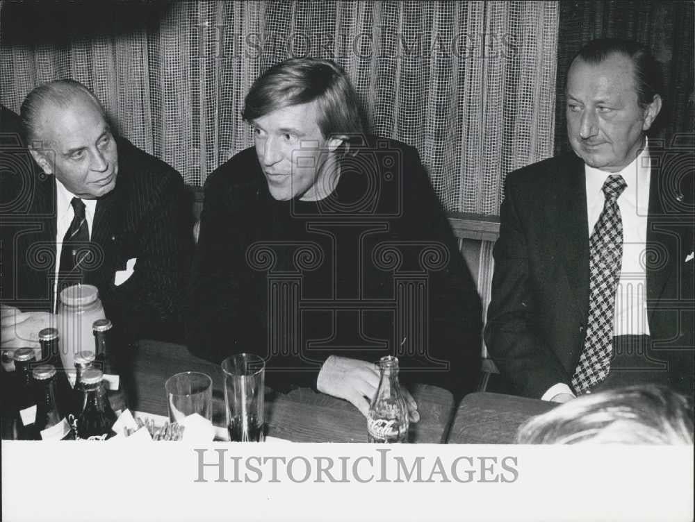 Press Photo Guenter Netzer - The New Manager of the &quot;HSV&quot; - Historic Images