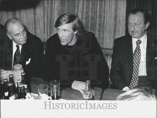 Press Photo Guenter Netzer - The New Manager of the "HSV" - Historic Images
