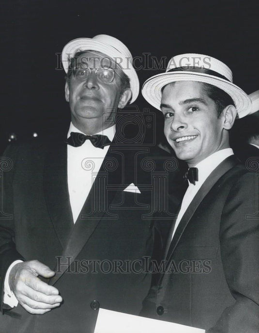 1968 Press Photo Gala Show For Chevalier's 80th Birthday - Historic Images