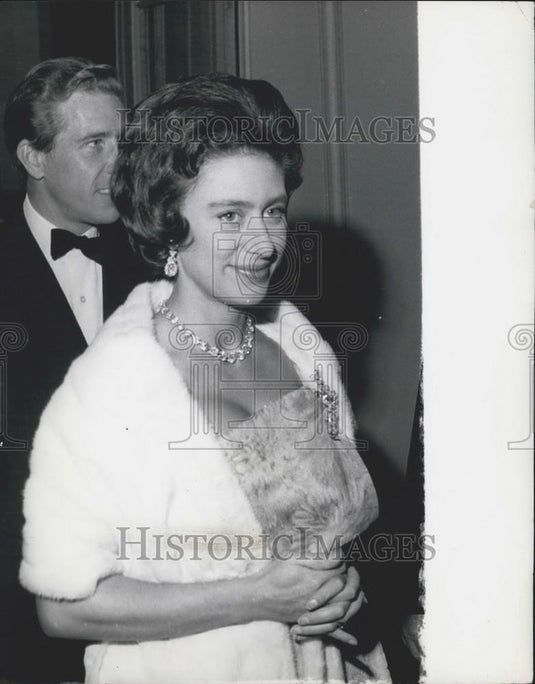 1963 Press Photo Margaret and Tony at Brighton Ball - Historic Images