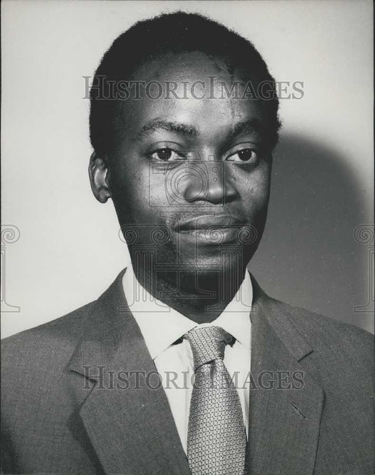 Press Photo Zambia Minister Agriculture Mudenda - Historic Images