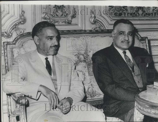 1967 Press Photo President Ould Daddah in Cairo - Historic Images