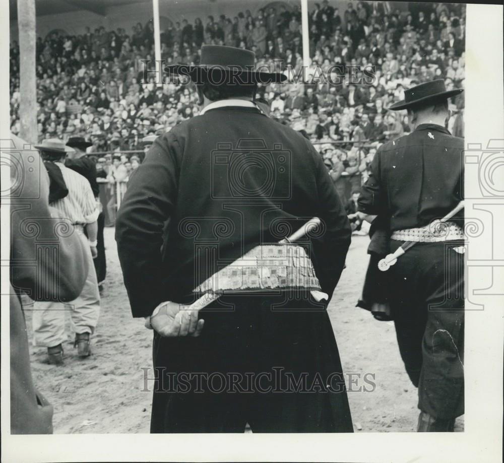 Press Photo Real Gauchos Argentina Agricultural Exhibitions Buenos Aires - Historic Images