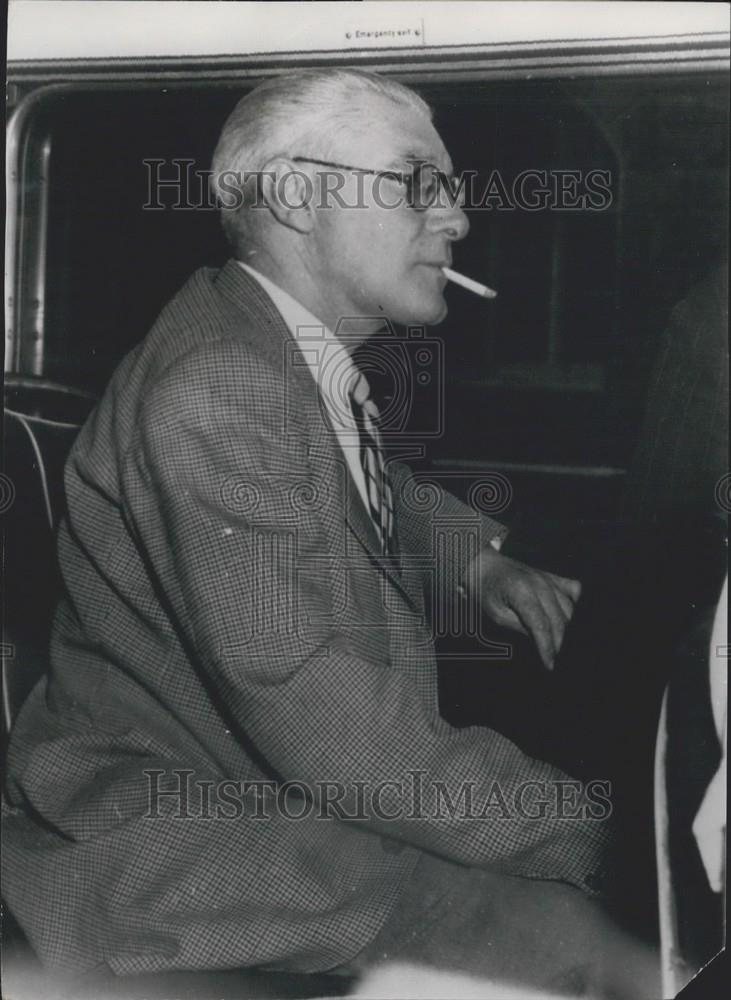 Press Photo Sgt. Emmett-Dunne Trial in Dusseldorf accused of murder - Historic Images