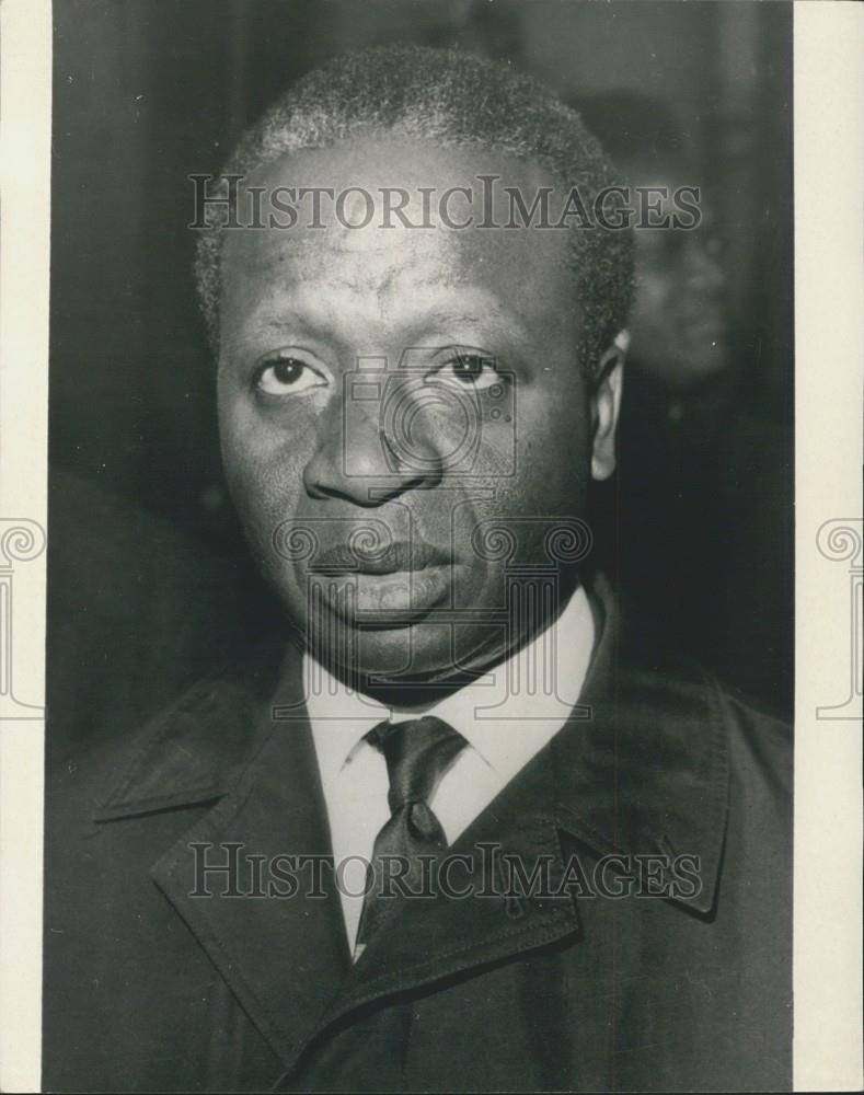 1969 Press Photo President Zinsou of Dahomey near Nigeria - Historic Images