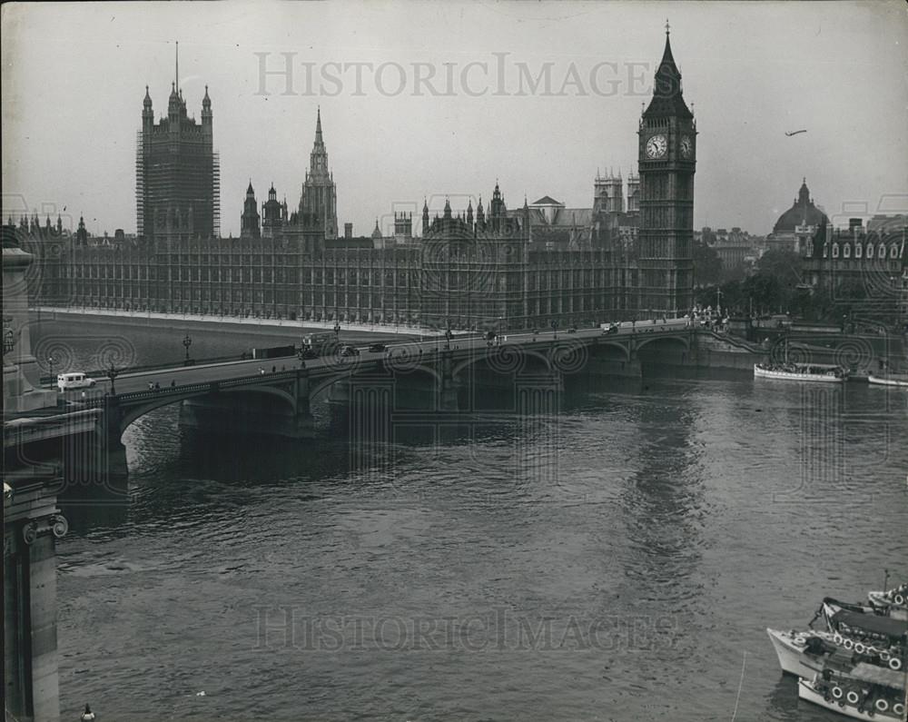 1953 Press Photo View of the House of Parliament - Historic Images