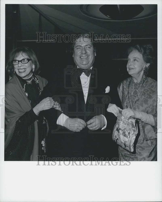 Press Photo Actress Tilly Losch & Gottfried Reinhardt - Historic Images