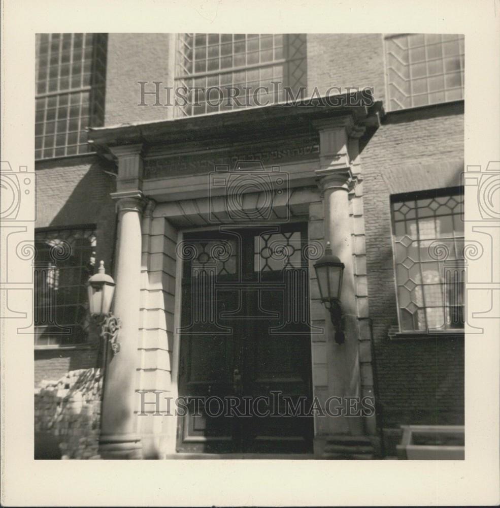 Press Photo Synagogue of Amsterdam - Historic Images