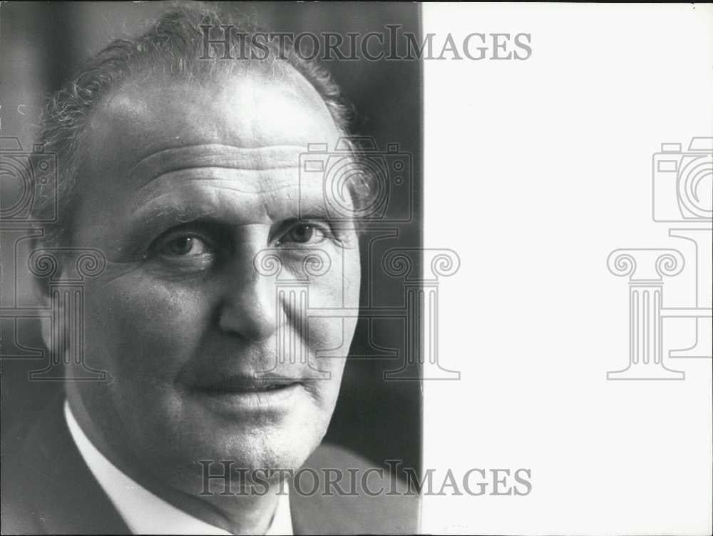 1973 Press Photo  Newly elected Swiss minister Willy Ritschard - Historic Images