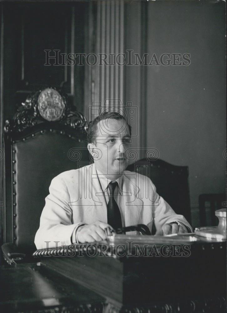 Press Photo J Hassan, the leader of the Assn for the Advancement of Civil Rights - Historic Images