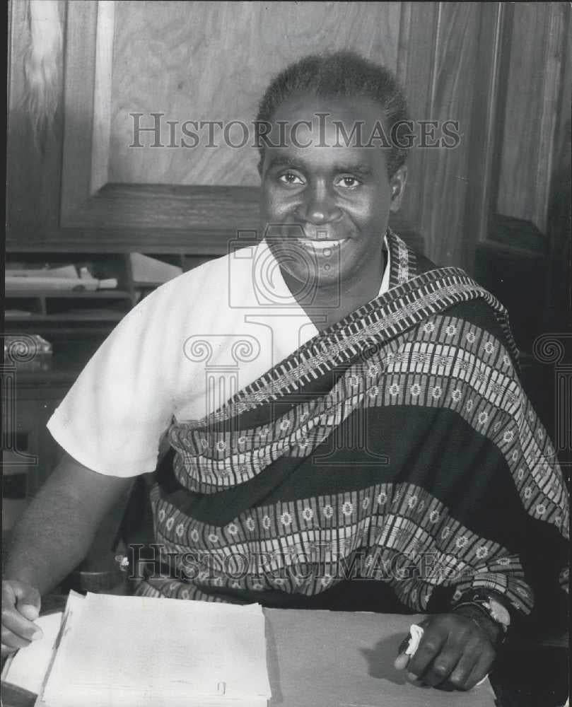 Press Photo Dr. K. Kaunda of Zamibia - Historic Images