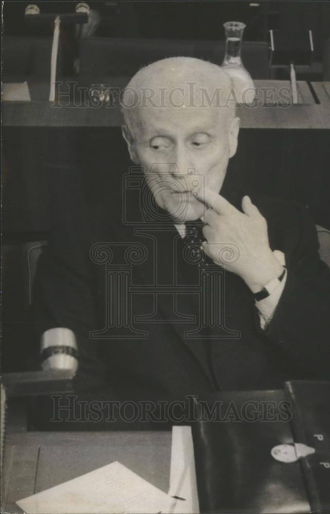 1969 Press Photo Greek Foreign Minister Pipinellis European Council - Historic Images