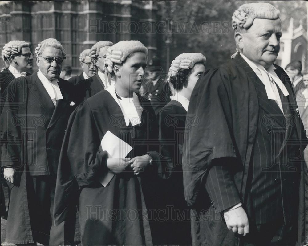 1959 Press Photo Machaels Law Term service at the Abby - Historic Images