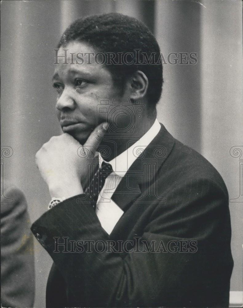 1969 Press Photo Mr. Lawrence Vambe, an African journalist, - Historic Images