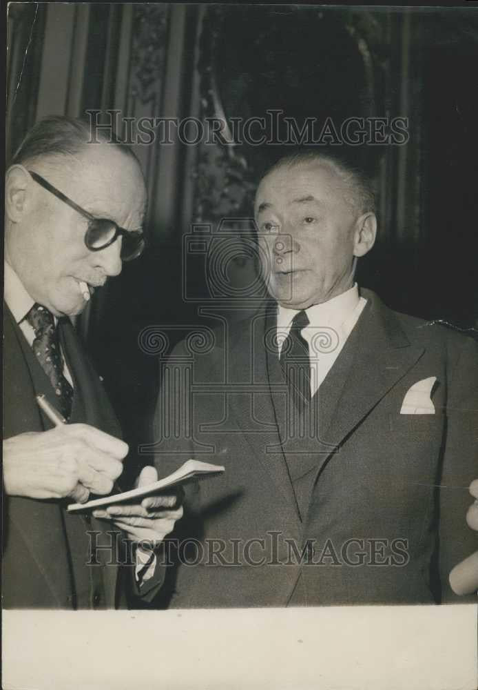 Press Photo Paul Reynaud New French Cabinet Forming - Historic Images