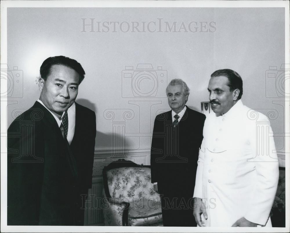 1978 Press Photo President Zia Ul Haq of Pakistan - Historic Images