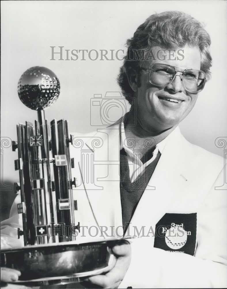 1980 Press Photo Tom Kite Wins European Golf Championship - Historic Images