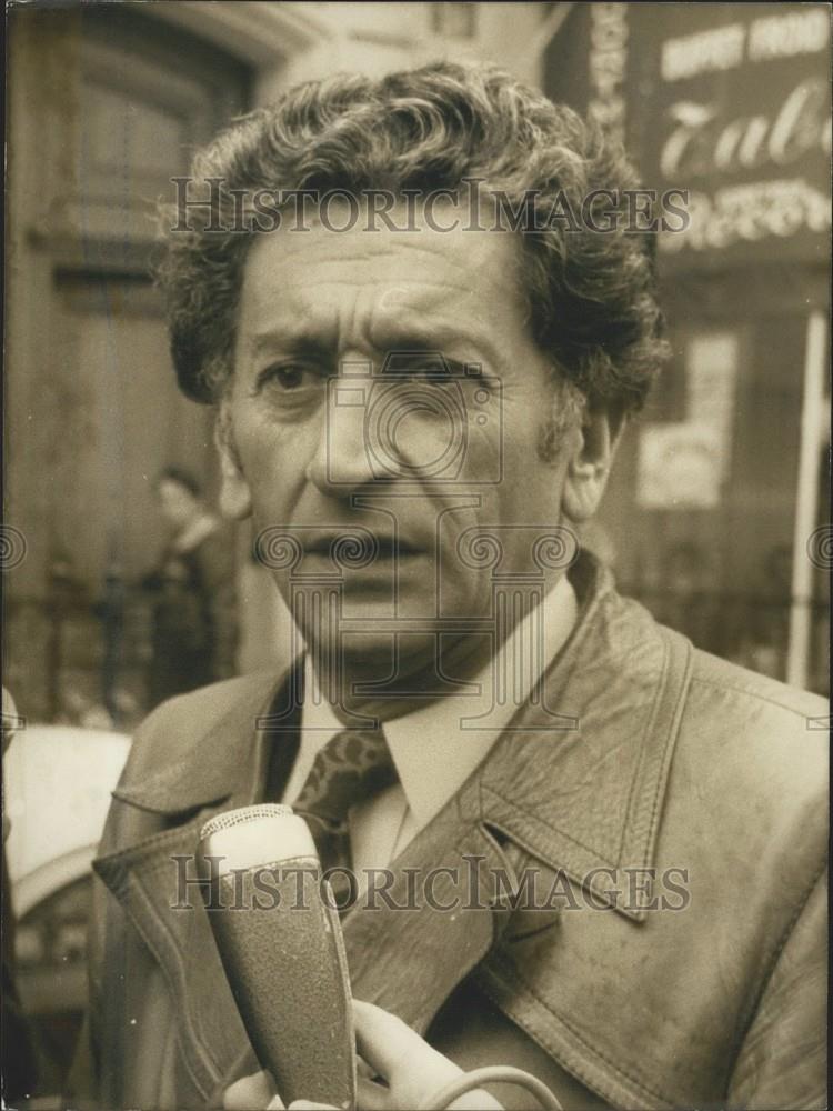 1972 Press Photo Georges Walter Awarded Prix Interallie - Historic Images