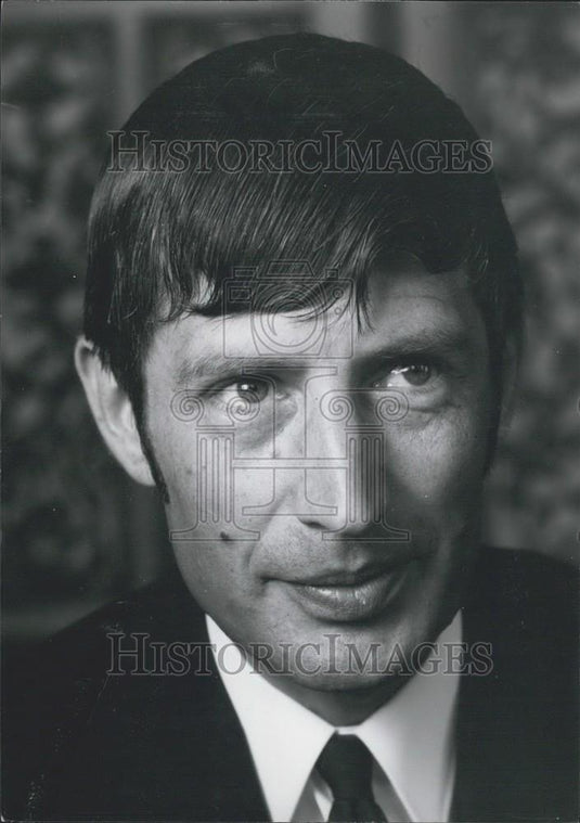Press Photo Professor AAM Van Agt Minister Of Justice - Historic Images