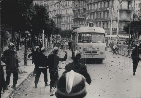 1960 Press Photo Remebrance day riots in Algiers - Historic Images