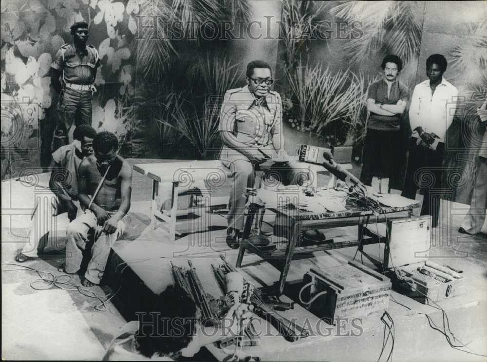 Press Photo Zairian Forces Capture rebel Stronghold - Historic Images