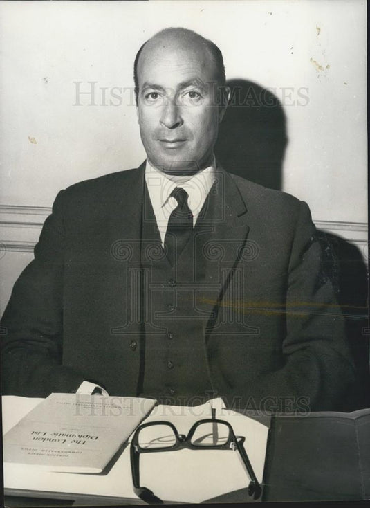 1967 Press Photo Mr. Salah Hassan, the Egyptian Charge d'Affaires - Historic Images