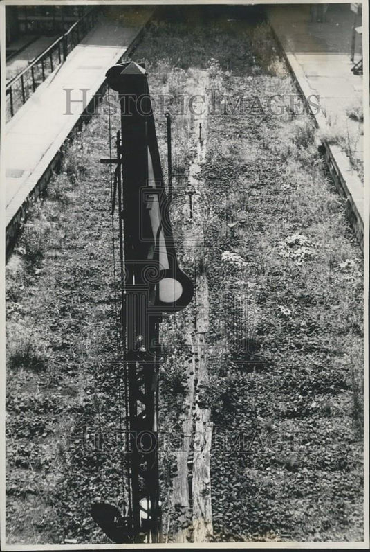 Press Photo Railway Signal, Germany - Historic Images