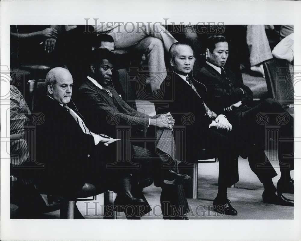 1977 Press Photo UN Security Council Vetos Vietnam - Historic Images