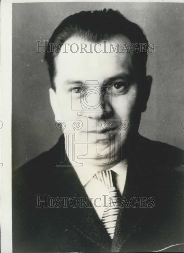 1969 Press Photo Vojtech Mihalik (Slovak writer Chair of the House of Nations, - Historic Images