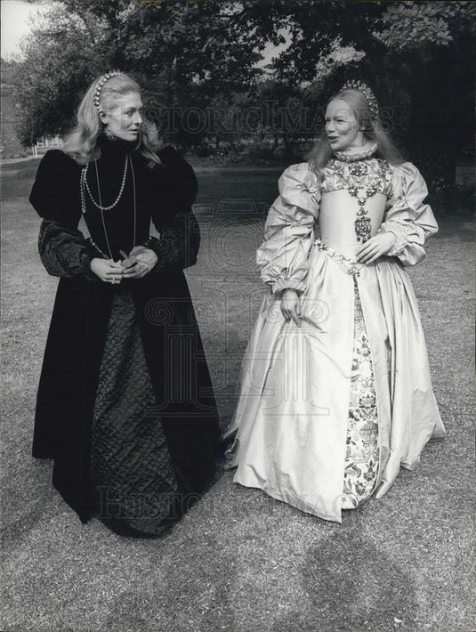 1971 Press Photo Actress Vanessa Redgrave, Glenda Jackson, Mary Queen Of Scots - Historic Images