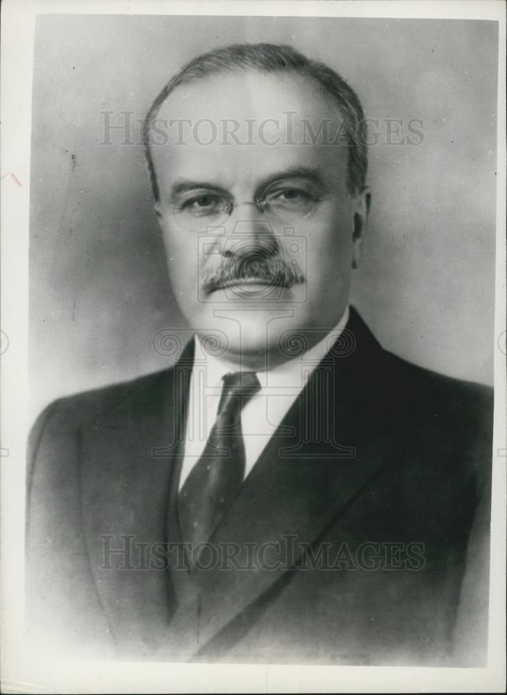 1956 Press Photo Molotov resigns as soviet foreign minister - Historic Images