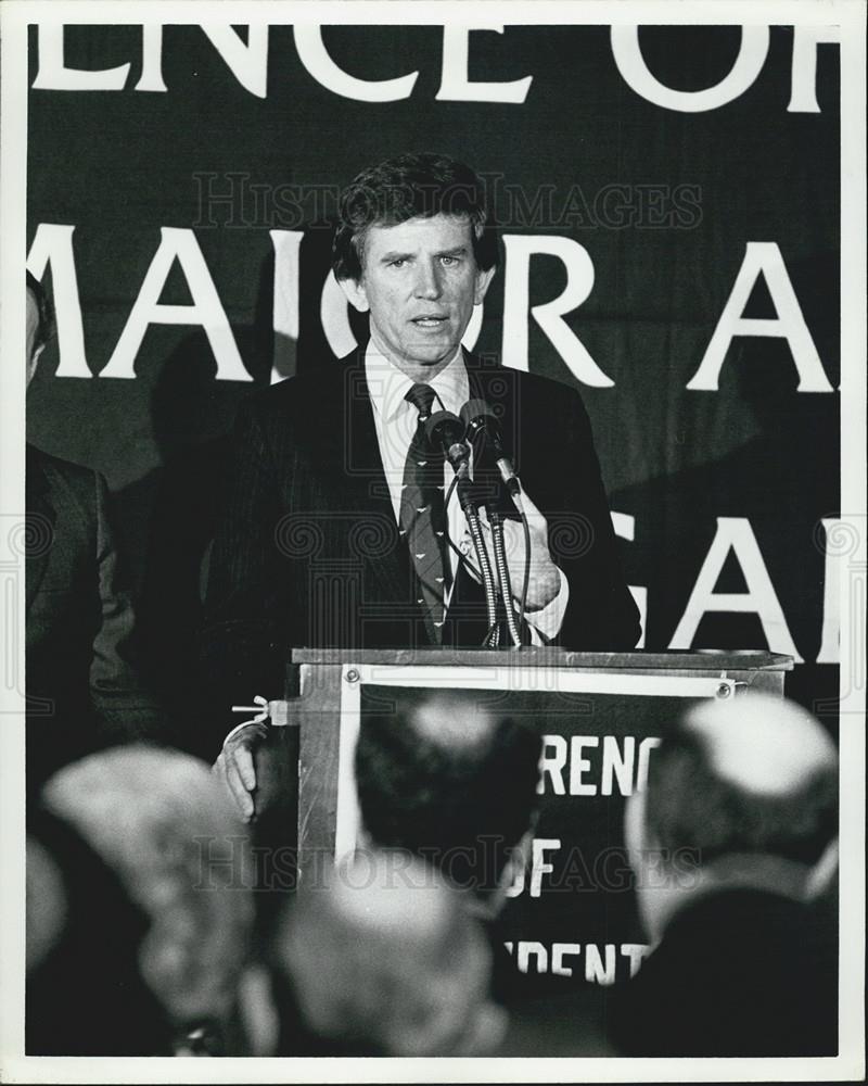 Press Photo Gary Hart American Politician - Historic Images