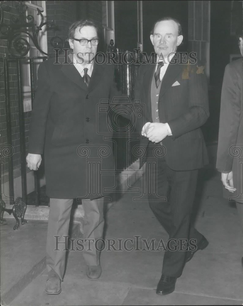 1976 Press Photo Mr. Rees Secretary State Northern Ireland Jamin Flanagan Chief - Historic Images