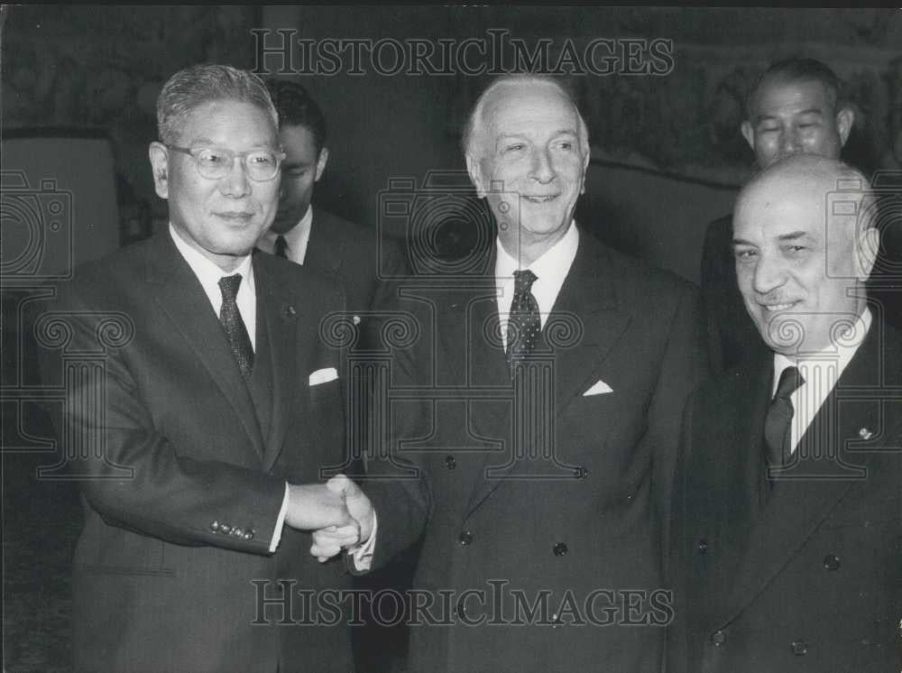 1962 Press Photo Italian President Hon. Antonio Segni - Historic Images