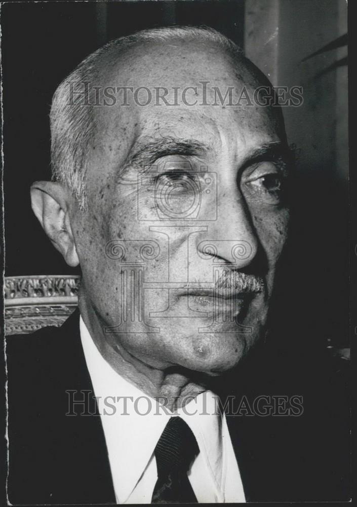 Press Photo Minister of Tourism Ibrahim Naguib - Historic Images