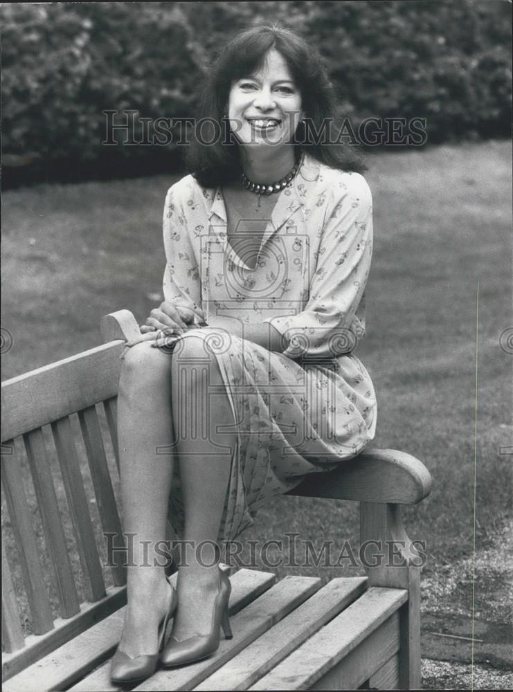 1981 Press Photo Jane Walmsley American radio producer joins the BBC - Historic Images