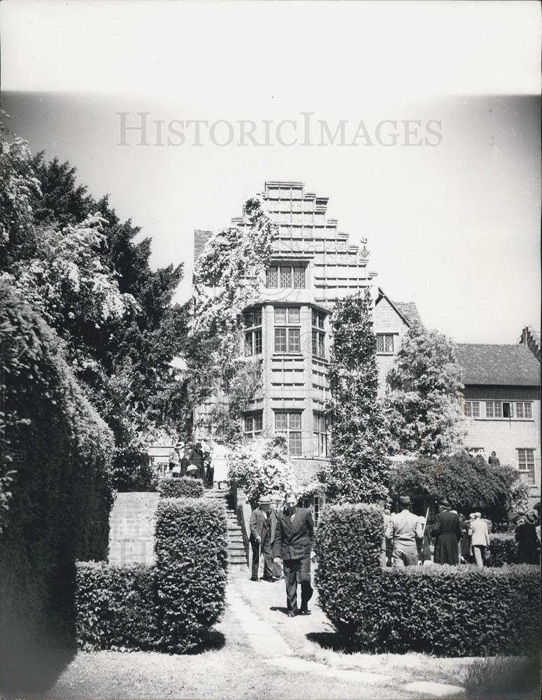 Press Photo Chartwell Manor Westerham Kent Winston Churchill Home - Historic Images