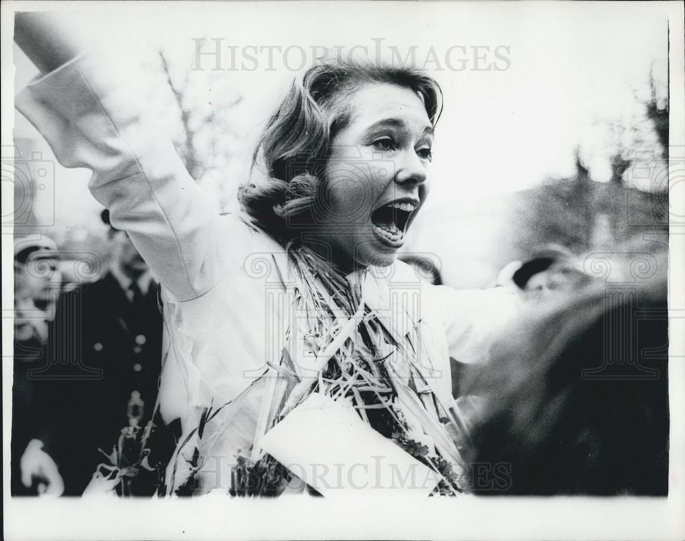 1963 Press Photo Princess Christina of Sweden passed her Matriculation exams - Historic Images